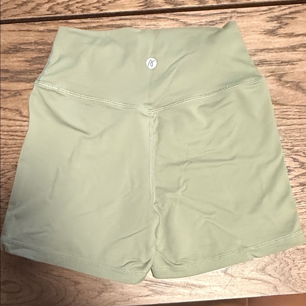 AYBL Women's Sage Green Athletic Shorts - Picture 3 of 3